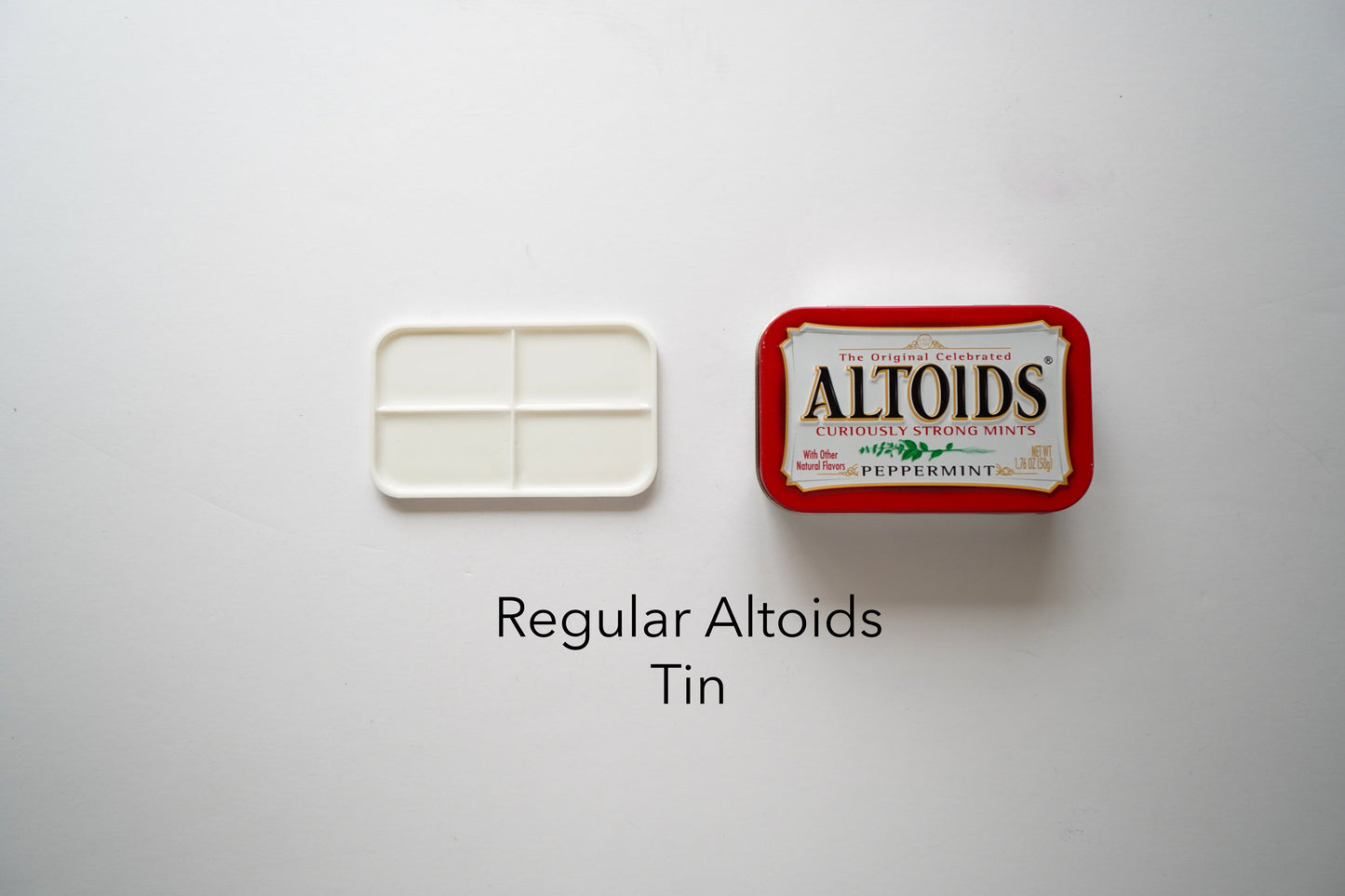 Hinged Altoids Mixing Tray