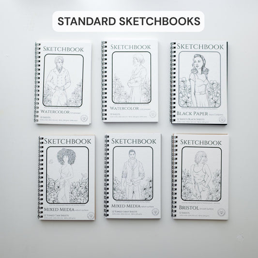 Standard Sketchbook 4.25" x 6.5"